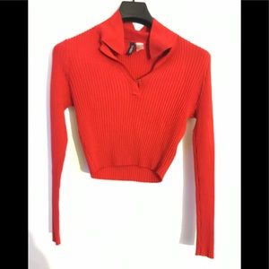 Dividco Long sleeve crop top